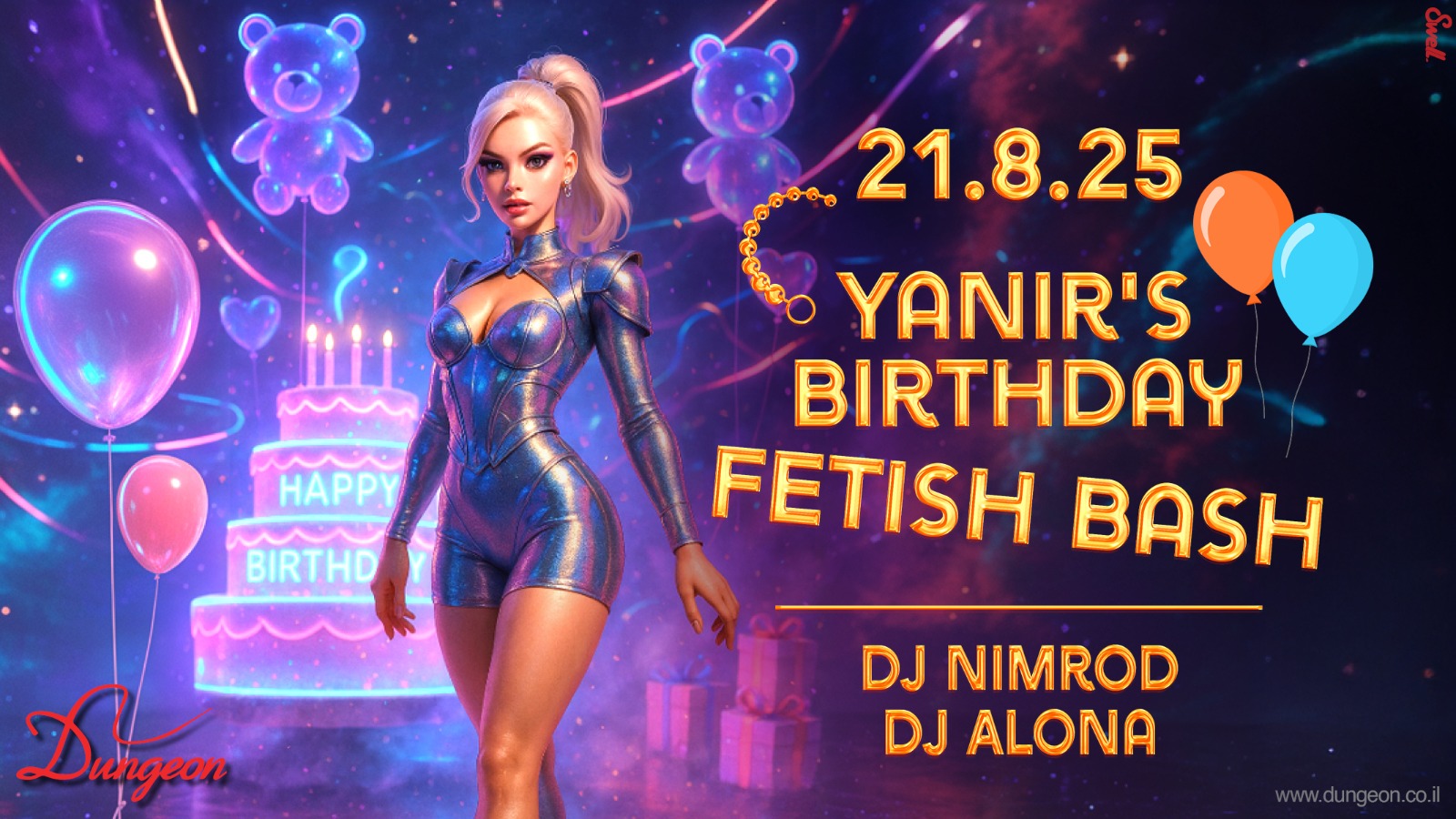 Dungeon's Yanir Birthday Celebration 21.8_Itzik